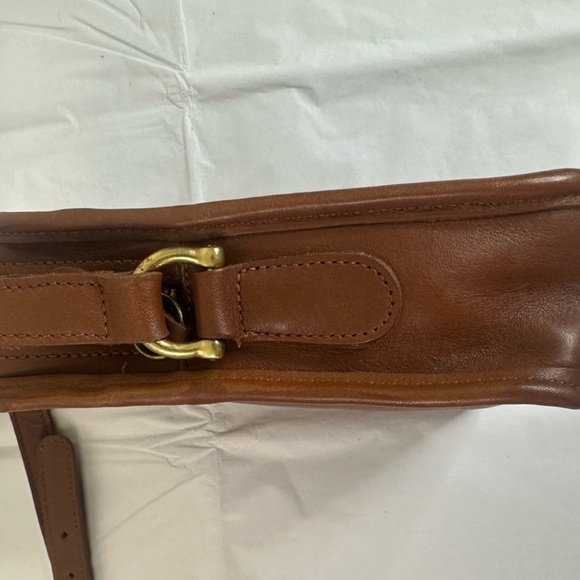 Vintage Coach Camera Bag Brown Leather Crossbody 9973 - Picture 2 of 13